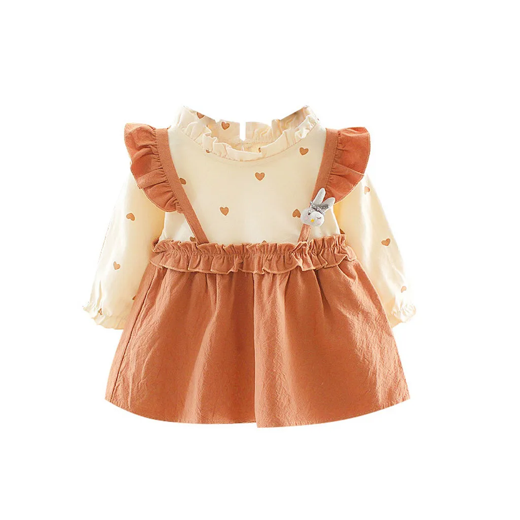 A Платье для маленьких девочек; платья для малышей; vestido infantil vestidos infantil; одежда batizado; рождественское платье трапециевидной формы с длинными рукавами в стиле пэчворк; Z4 - Цвет: A