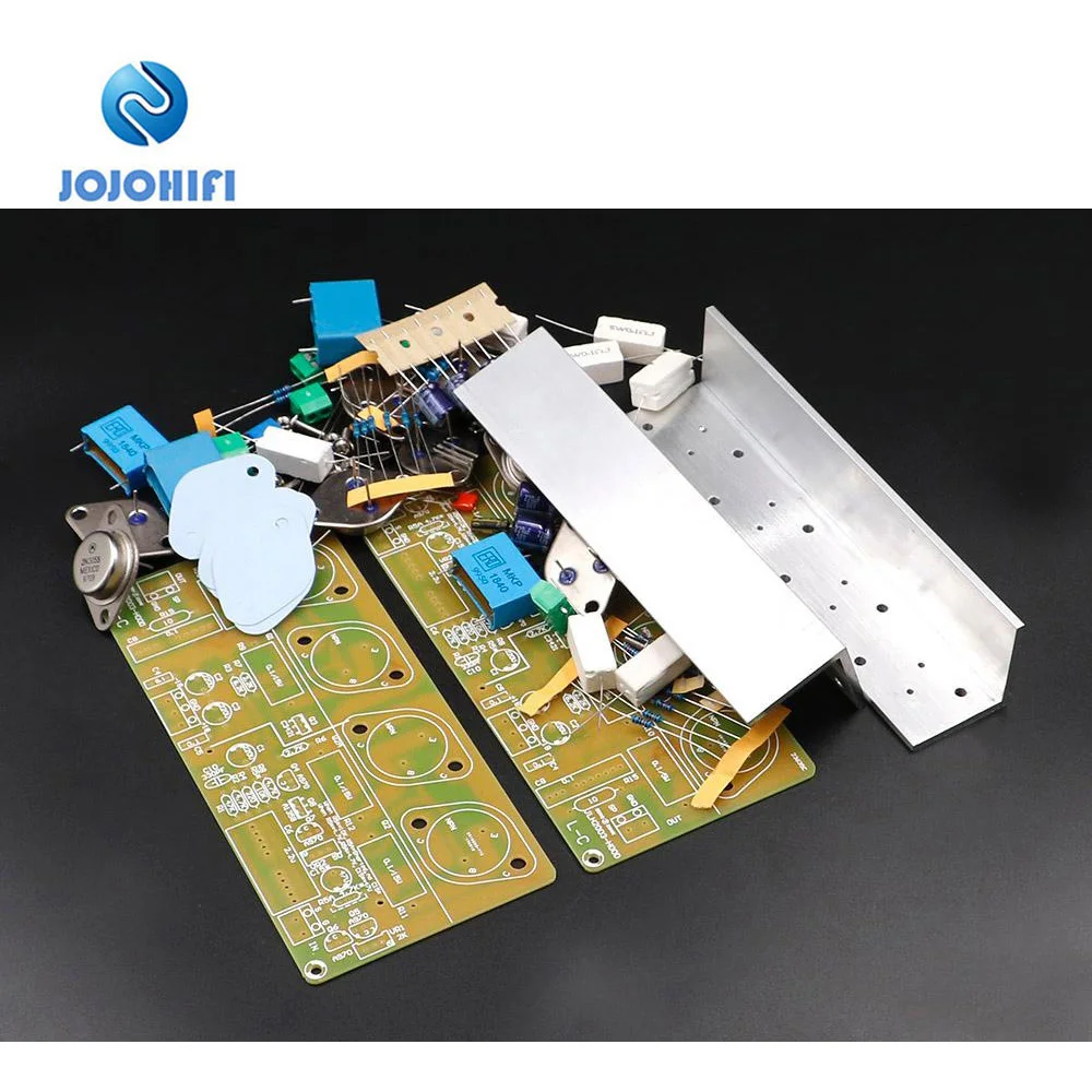 HOOD-JLH2003 DIY KITS Dual Channel Gold Sealed Post stage Tube Power AMP Amplifier Board Suitable for Power Amp Headphone Board