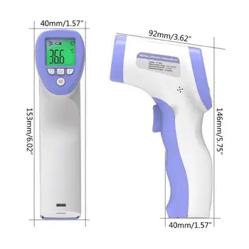 

Thermometer for Adult Digital Non-Contact Forehead Infrared Thermometer for Baby N58C
