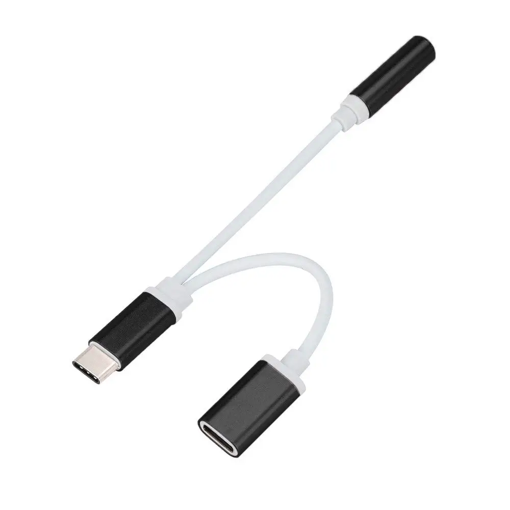 Cherie type C 3,5 мм адаптер для наушников для samsung huawei Xiaomi Oneplus USB C 3,5 аудио разветвитель разъем для наушников зарядка