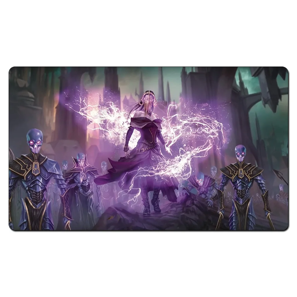 Liliana of the Veil Множество вариантов войны искры индивидуальные карточные игры игровой мат Лилиана, дредорда общего плеймат, настольные игры ультра стол с бесплатной сумкой - Цвет: Liliana of the Veil
