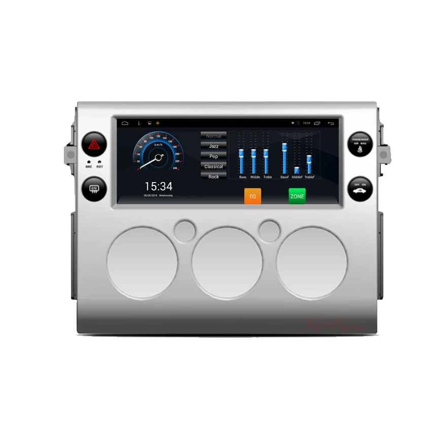 Liislee 2 din Android автомобильный навигатор gps для Toyota Land Cruiser FJ авто радио большой экран стерео Мультимедийный Плеер