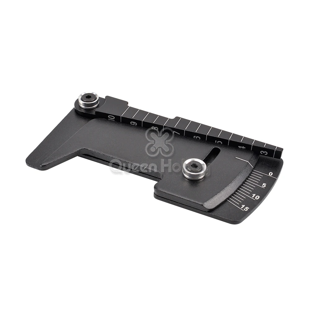 Регулируемая линейка из сплава с ЧПУ для радиоуправляемого автомобиля изгибом