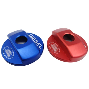 

Red/Blue Fuel Tank Cap Trim Sticker For Land Rover Defender 110 For Landrover Defender 90 2016 Car Accessories New Arriavls