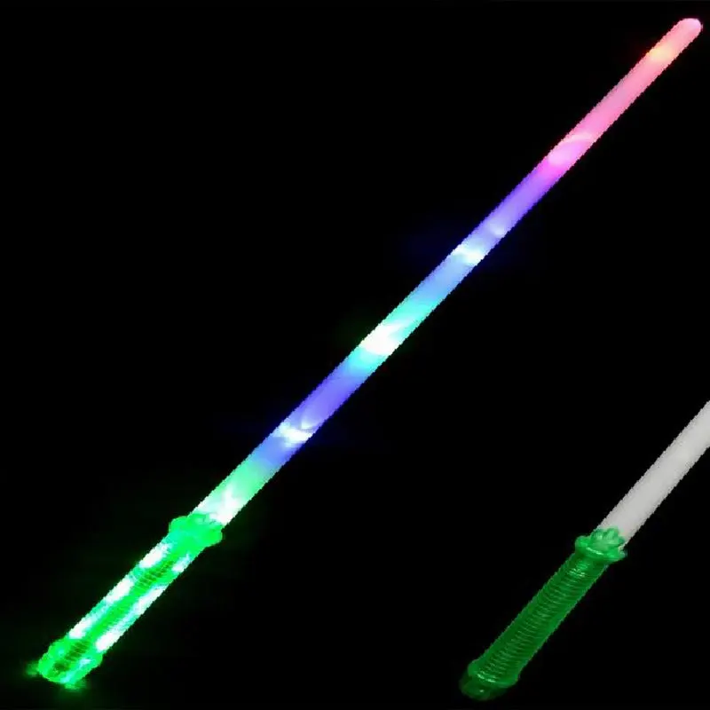 

Shining Sword Flash Transparent Sword Flash Stick Stall Night Market Glowing Toy Wholesale Flash Sword Toy