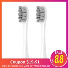 2 pièces Oclean PW01 têtes de brosse de rechange pour Oclean Z1 / X / SE/Air/une brosse à dents sonique électrique brosse de qualité alimentaire en stock(China)