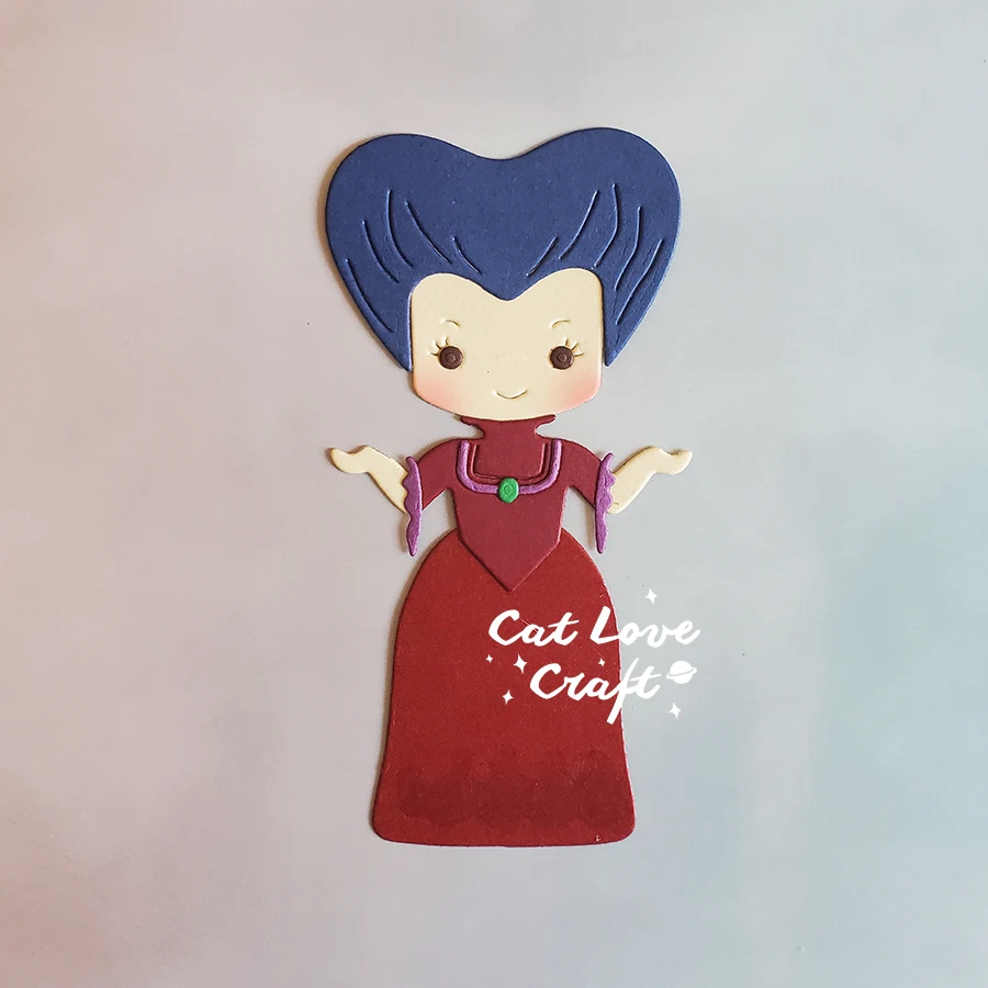 Catlove 동화 캐릭터 금속 절단 다이 스크랩북 스텐실 다이 컷 카드 만들기 DIY 공예 엠보싱 2021 년 새로운 다이