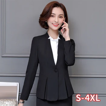 

Women Business Suits Office Lady Wear Top Spring Summer New Pant Suits Slim Hotel Interview Suit Formal Wear