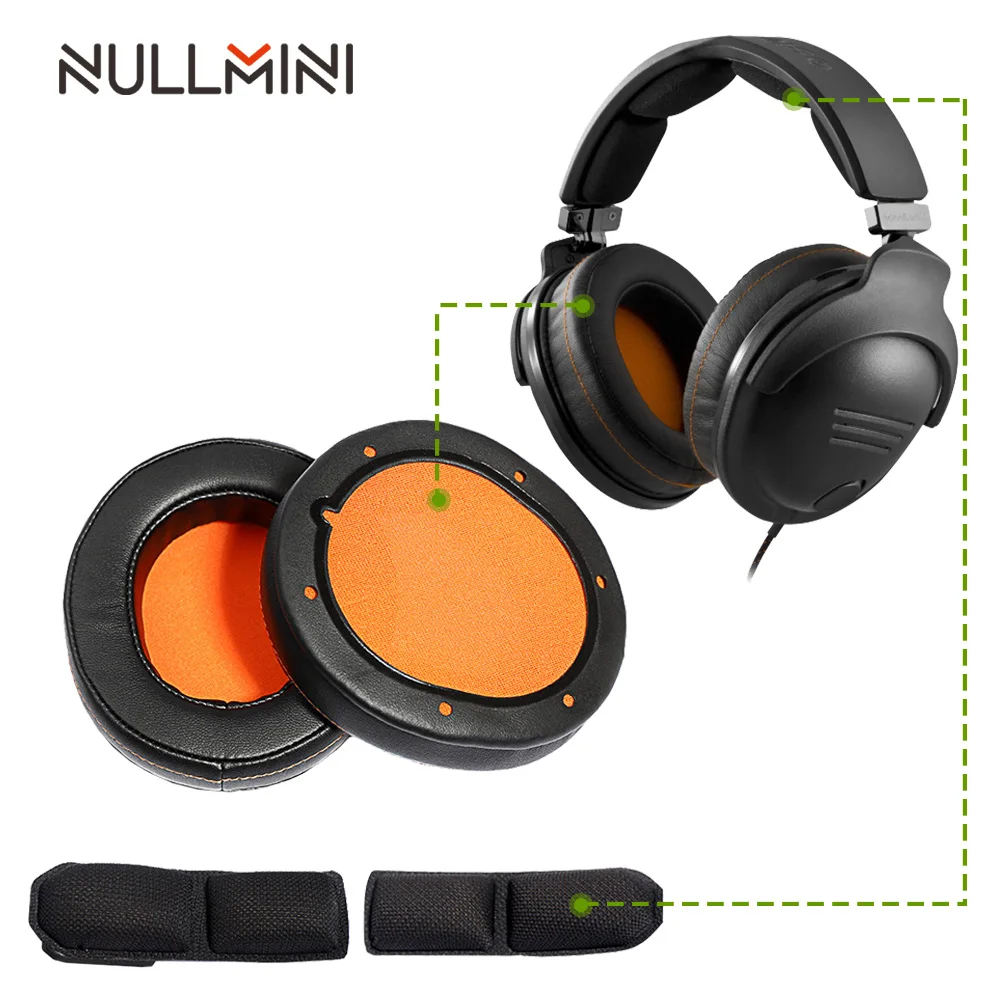 Сменные накладки для наушников NullMini повязка на голову Steelseries 9H 9h NaVi муфта