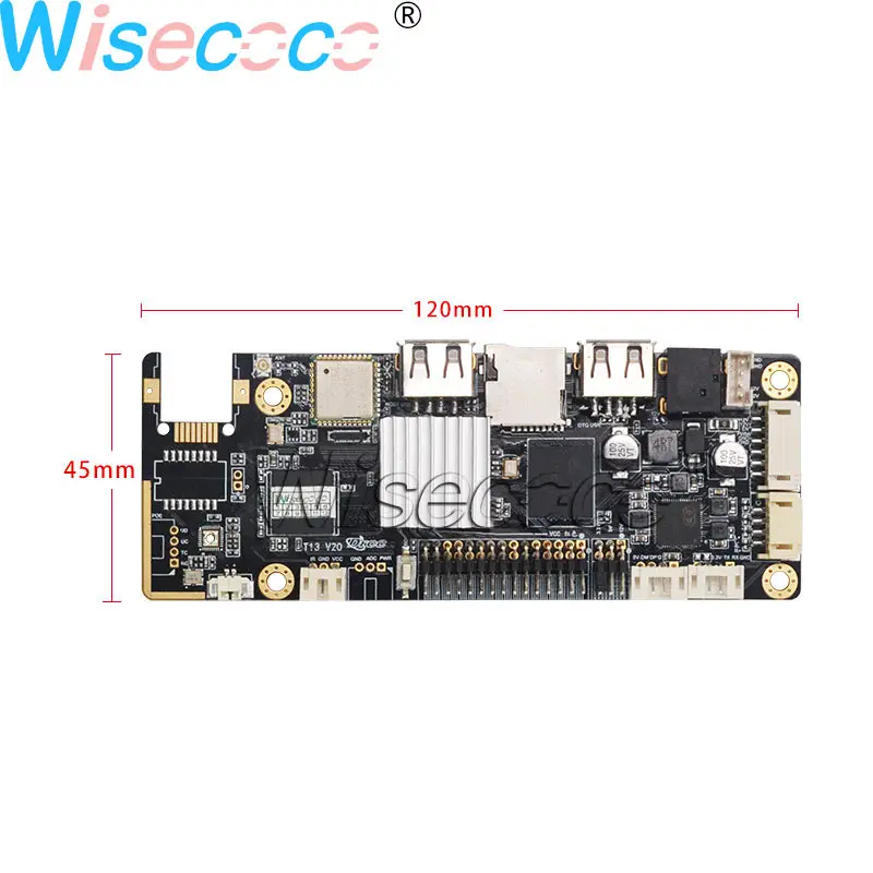 Wisecoco 8," бар дисплей ЖК-экран Ultrawide ips MIPI панель LVDS USB хост OTG плата управления Высокая яркость для автомобиля