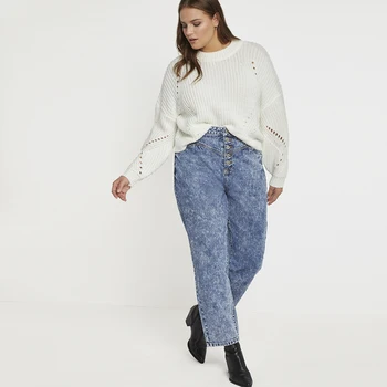 

Plus Size Knitted Sweater Women Clothes Black Slim Pullover Tops Casual White Winter Thin Sweaters Pull Femme Autumn