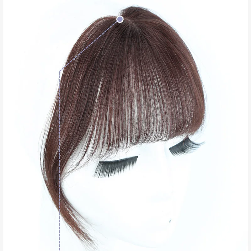 Women Bangs Wig Fluffy Hairstyle Hairpiece Hair Charm Breathable for Lady Girl MH88