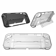 

1PCS Transparent Clear PC Hard Case Protective Cover Crystal Shell For NS Switch Oled Console Controller Back Protector