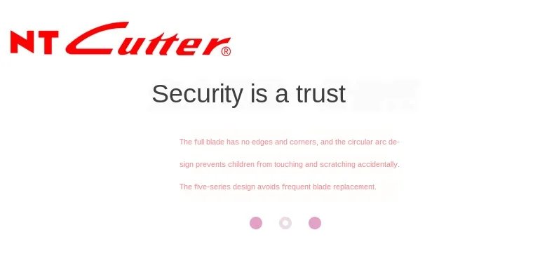 Japan NT Cutter A-551P 552P 553P  utility knife car foil knife does not hurt the glass degree 9mm small model car clothing