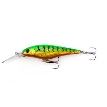 

1PCS Fishing Lure Minnow 11cm 9g Artificial Hard Bait Topwater Pike Bait Deep Swim Japan Wobbler Crankbait Fishing Tackle
