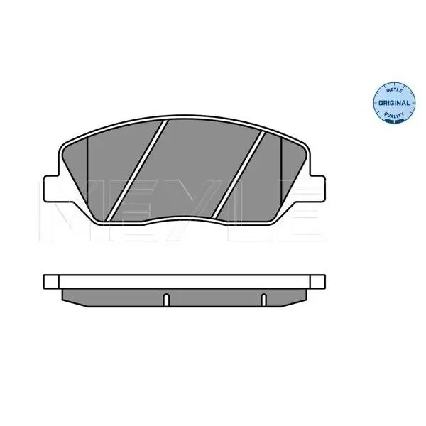 Колодки дисковые передние Hyundai Santa Fe 06 MEYLE 025 243 5117
