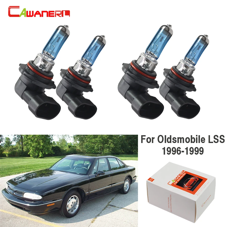 Cawanerl 9006 HB4 9005 HB3 100W Car Halogen Lamp Headlight High Low Beam For Oldsmobile LSS Sedan 3.8L 1996 1997 1998 1999 | Автомобили и