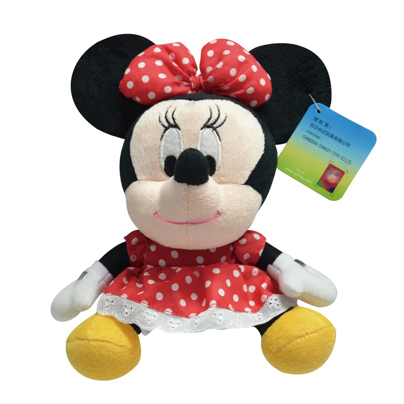 Minnie 20cm 46 см дисней микки маус минни животные ститч винни мягкие плюшевые игрушки кукла рождественский подарок на день рождения для детей дети девочка - Цвет: Minnie 20cm