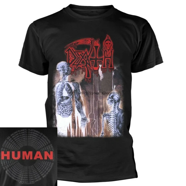 Death Human T Shirt T-Shirt Authentic Death Band Tshirt New