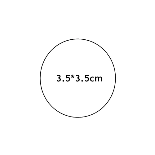 3.5cm-100 Pieces 100 штук 3-7 см персонализированные свадебные наклейки для конфет коробки для подарков этикетки на день рождения логотип фото - Цвет: 3.5cm-100 Pieces