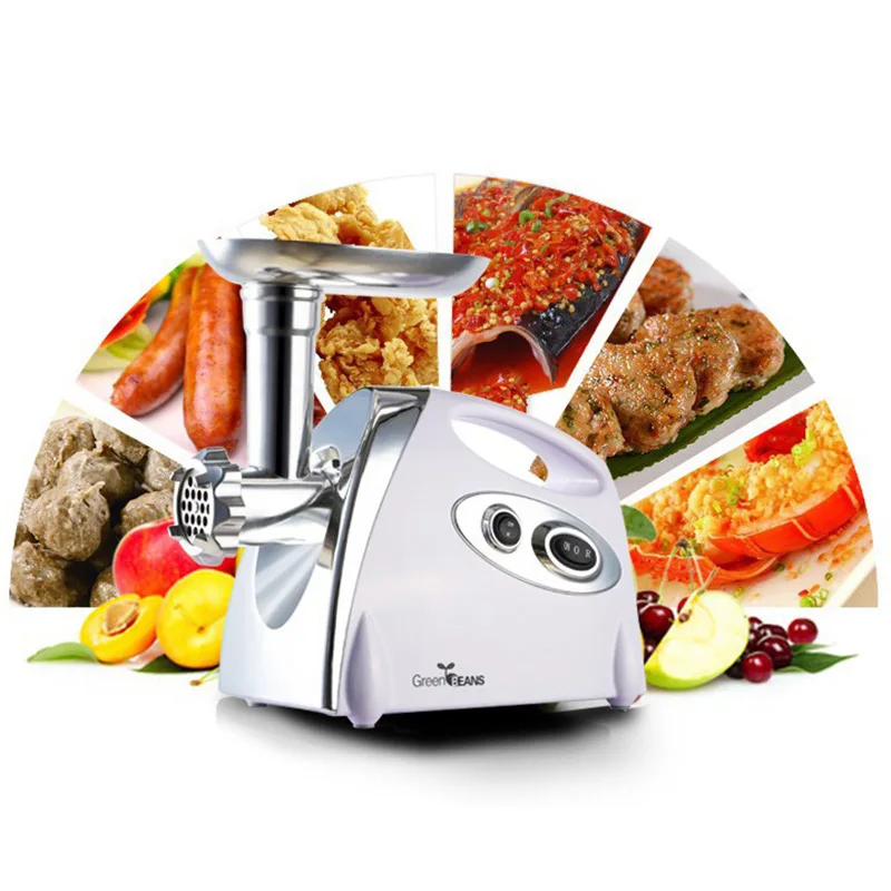 Meat Grinder Household Electric Multi-Function Meat Twisting Machine Grinder Sausage Machine Kitchen Removable And Washable