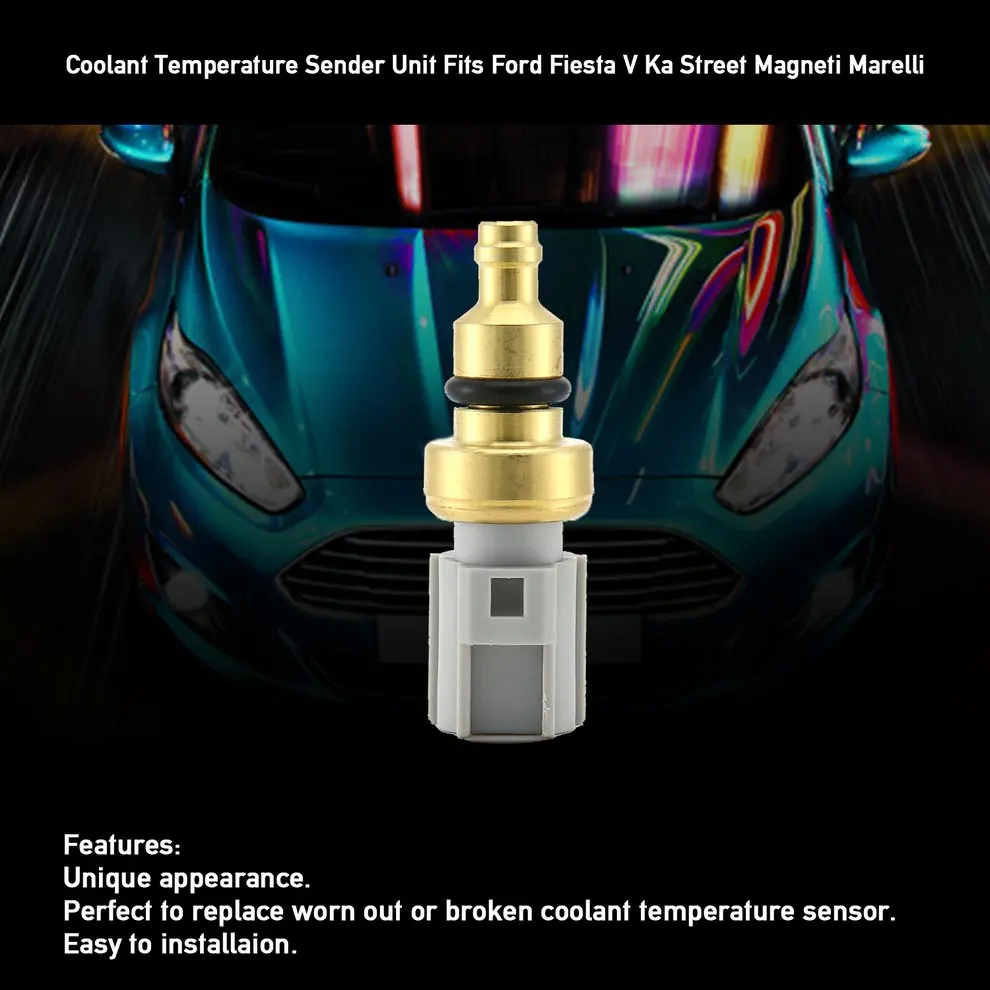 Датчик температуры охлаждающей жидкости подходит для Ford Fiesta V Ka Street Magneti Marelli латунный пластик