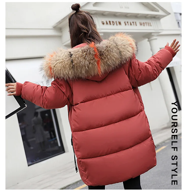 Зимнее пальто для беременных, модный пуховик для беременных женщин, свободное плотное длинное пальто, ветровка, тонкая теплая куртка для беременных
