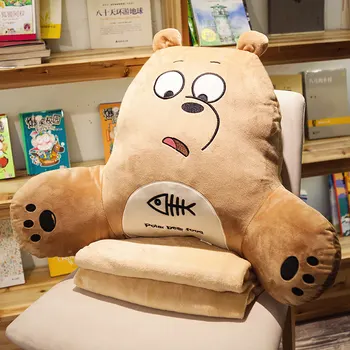 

Women And Men Protection White Home Decoration Cartoon Seat Cushion Office Waist Pillow Nap Cushion Sleeping Pillow Sofa Pillow