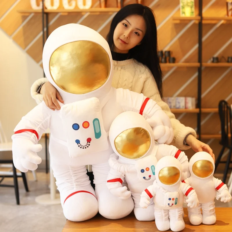Simulation Space Series Plush Toys Astronaut Spaceman Rocket Spacecraft Stuffed Plush Doll Sofa Pillow Boys Birthday Gifts 3