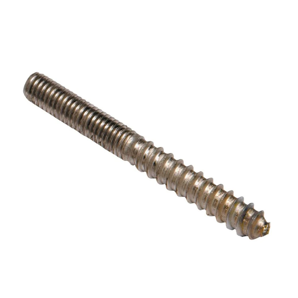 M4 M5 m6 M8 Hanger Bolt Wood To Metal Dowels Double Ended Furniture Fixing Self Tapping Screws Thread Stud 30pcs | Обустройство дома