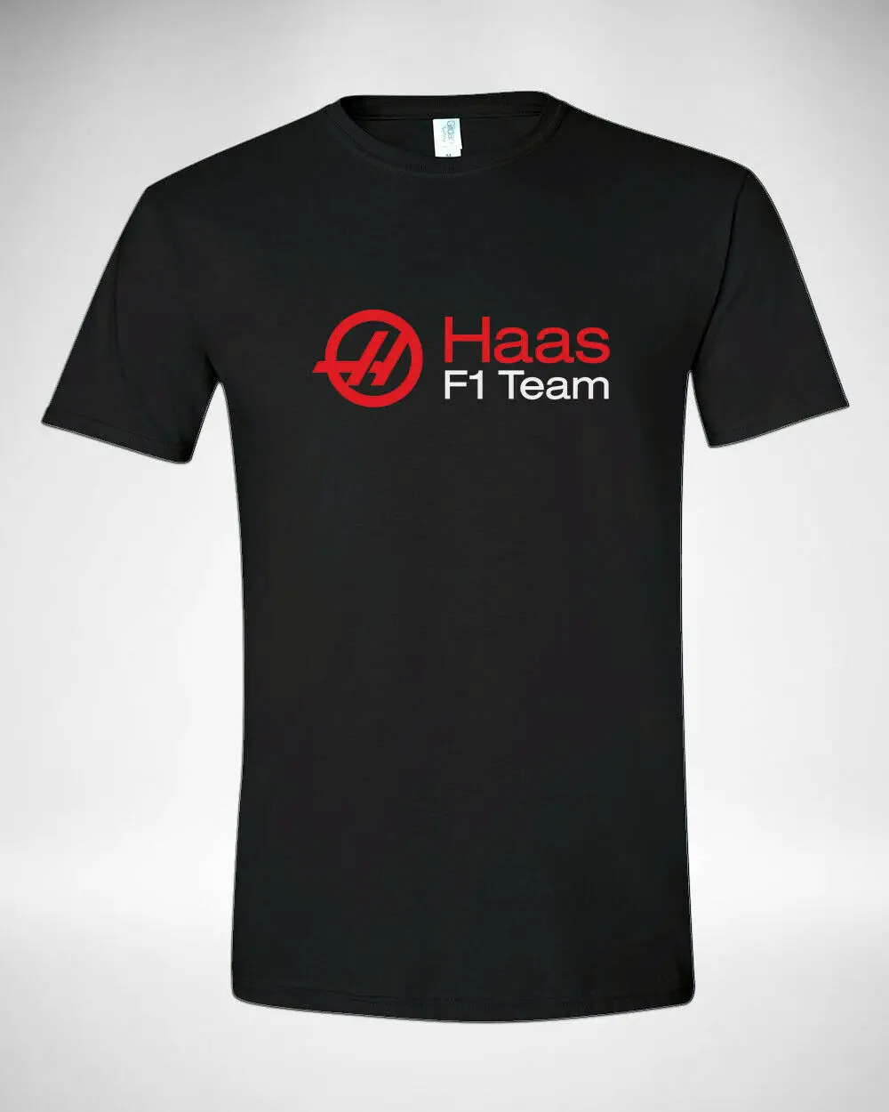 

Haas F1 Racing Team Fans Logo Black T-Shirt Men Unisex Racing Tee Size S-3Xl