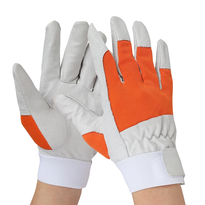 QIANGLEAF 3PCS Best Selling Products Mechanic Work Glove Leather Garden Coat Heavy Industrial Tool Gloves 505