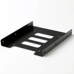 OULLX – support de montage en métal pour disque dur SSD de 2.5 à 3.5 pouces, adaptateur pour boîtier de PC 