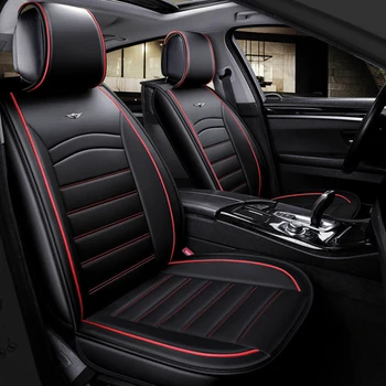 

1,2pcs Practical PU Leather Car Seat Cover Auto Seat Cover Waterproof Dustproof Car Seat Mat Car Seat Pad Car Seat Covers A30