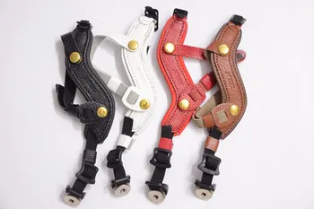 

quick shoot Leather wrist hand Strap grip for Canon Nikon pentax Sony Olympus dslr mirrorless camera