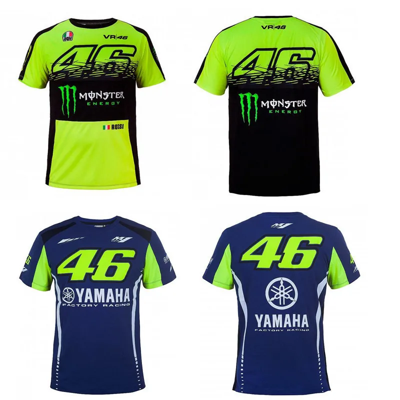 

Hot Sales VR46 Mountain Bicycle Clothing Team Edition Riding Short Jacket Off-road Motorcycle Racing Suit Riding Clothes T-shirt