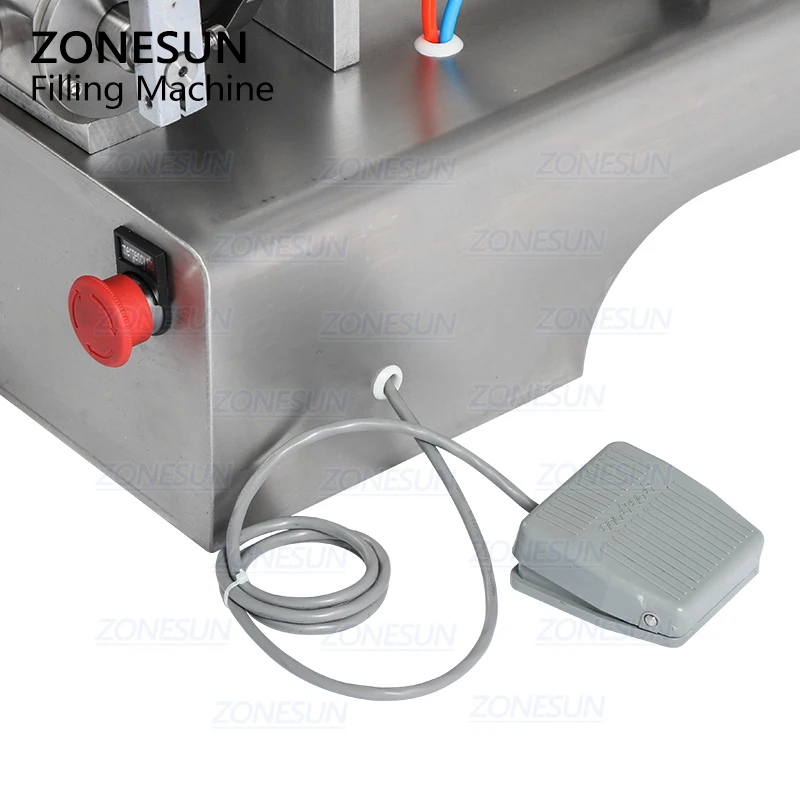 ZONESUN Chocolate Peanut Butter Filling Machine Heater Mixing Equipment Arequipe Viscous Liquid Paste Sauce Cosmetics Filler