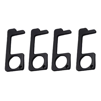 

4PCS Door Opener, Door Handle for Push The Elevator Button Open Hand Brass Door Opener & Stylus Environmental Protection