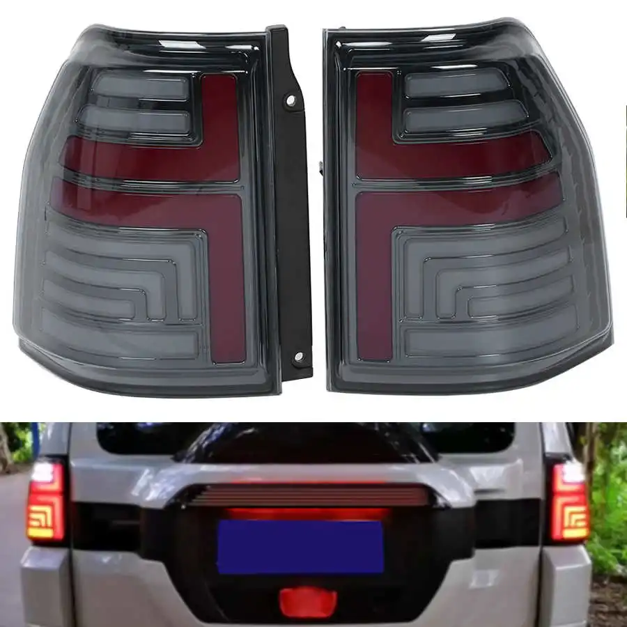 LED Tail Lights Assembly Smoke Lens Multifunction Lamps Fit for Mitsubishi Pajero V93 V97 2009-2020 Car Styling | Автомобили и