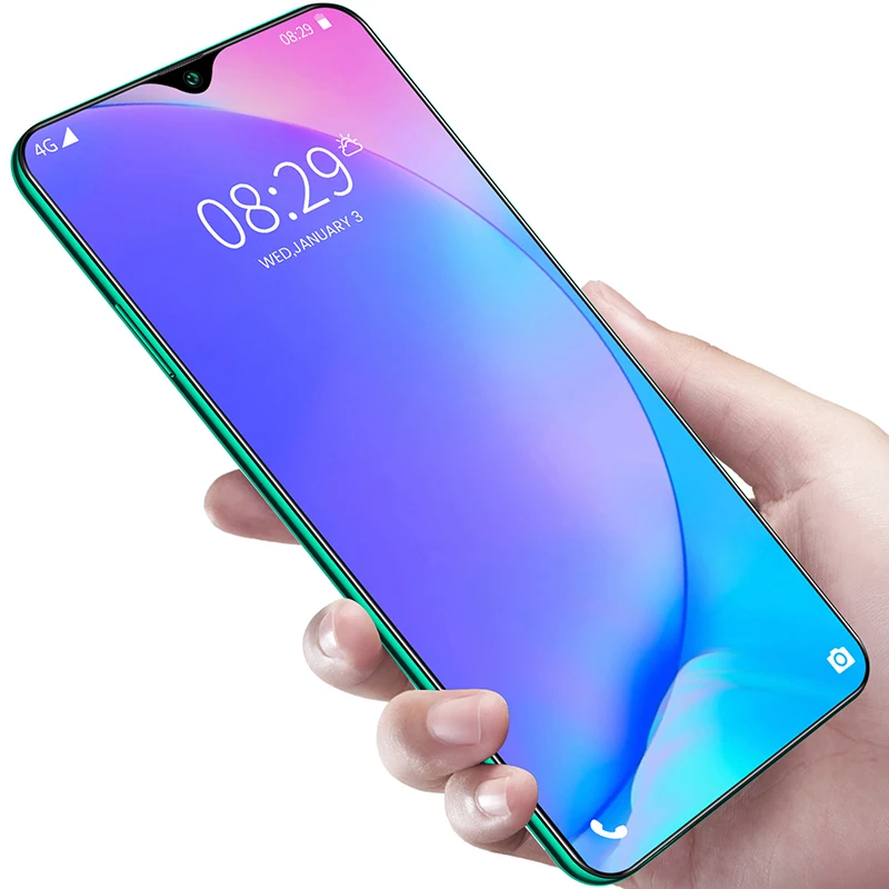 MTK Snapdragon 855 A90 6.8 inch fingerprint unlock