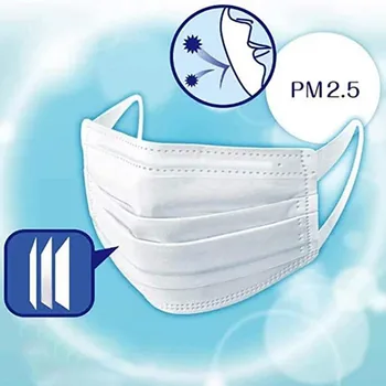 

Mask Face Mask Mascherine Mascarilla Disposable Face Mask Anti Dust Personal Protect Mask 3Ply Ear Loop anti-dust and breathable