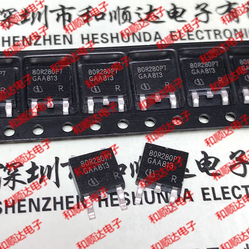 10 шт./лот 80R280P7 IPD80R280P7 новые имеющиеся в 252 800V 17A