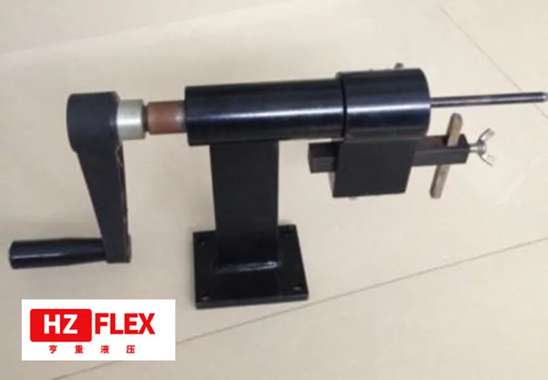 

1/4" to 1" portable hydraulic hose skiver FS25HP manual hose peeling machine in China