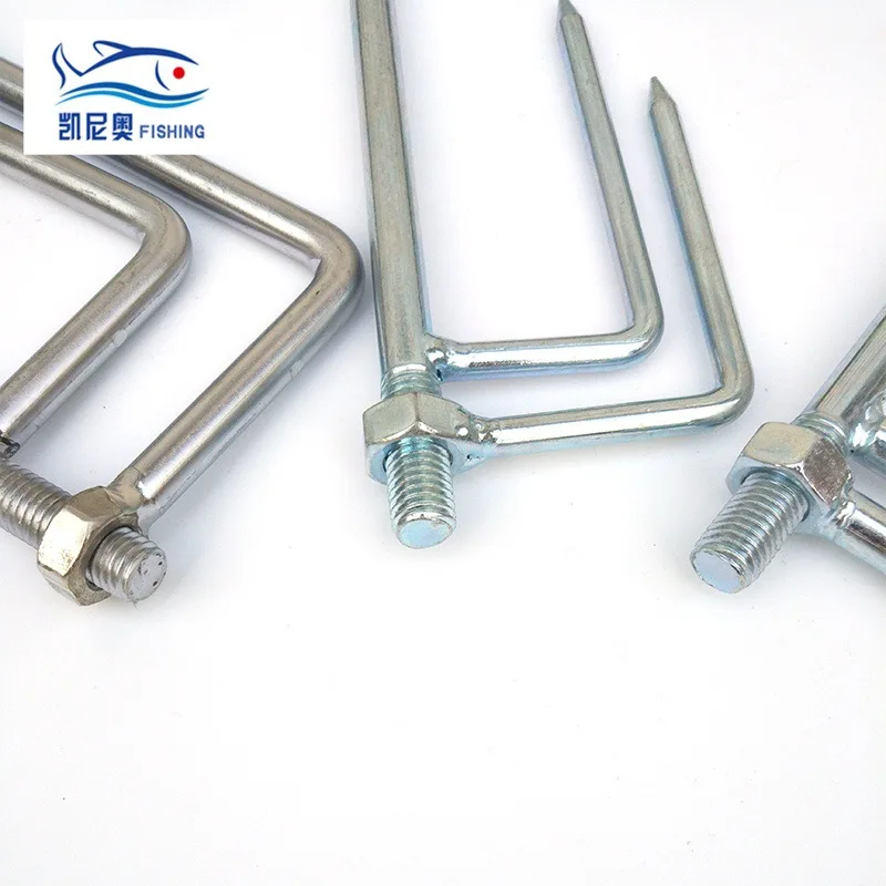 

Fishing Umbrella Floor Outlet Galvanized Fishing Trigeminal Umbrella Holder Triangle Ground Socket Large Size Parasol Floor Outl