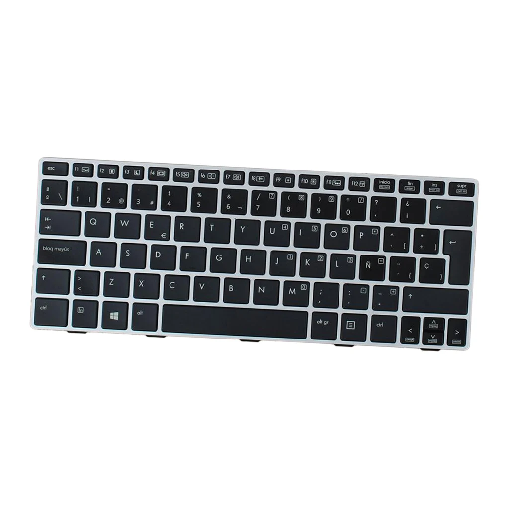 Испанская раскладка для замены клавиатуры для hp EliteBook 810 G1 810 G2 810 G3 ноутбук клавиатура Ремонт Часть