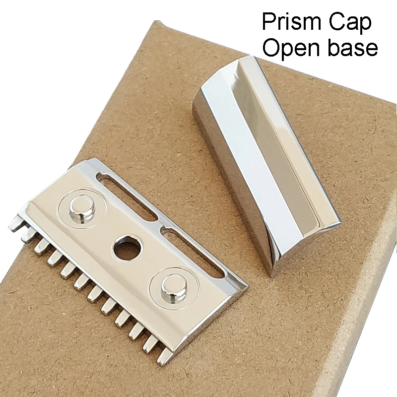 Dscosmetic X1 Stainless steel open comb double edge safety razor head 6