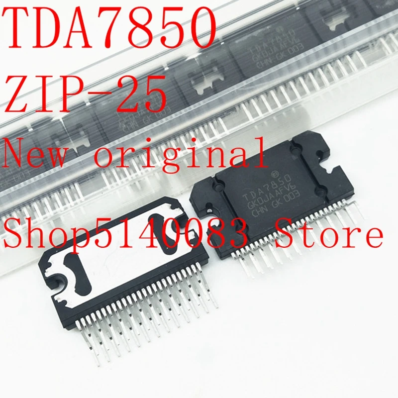 100%New original TDA7850 tda7850 - 4 x 50 W MOSFET quad bridge power amplifier plus HSD IC AMP QUAD BRIDGE FLEXIWATT25 | Электроника