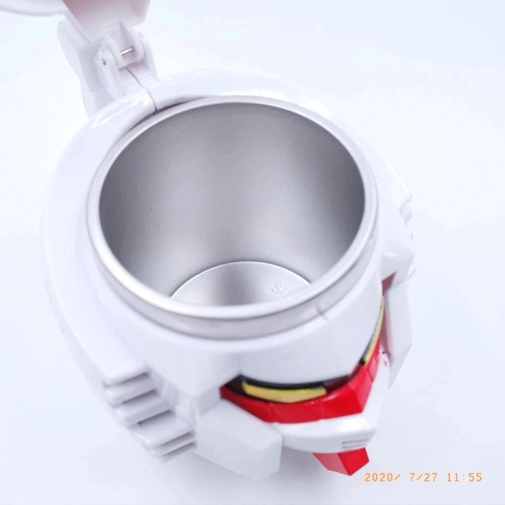 Ready Player One Creative GUNDAM RX-78 변환 로봇 400ml PC + 스테인레스 스틸 머그컵 사무용 워터 컵