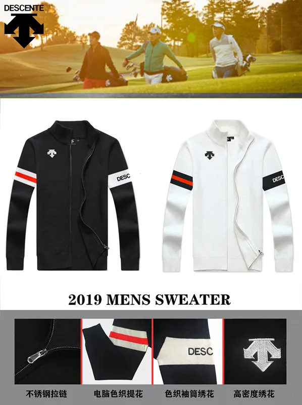 C Мужская одежда для гольфа мужской свитер куртка дышащая одежда для гольфа