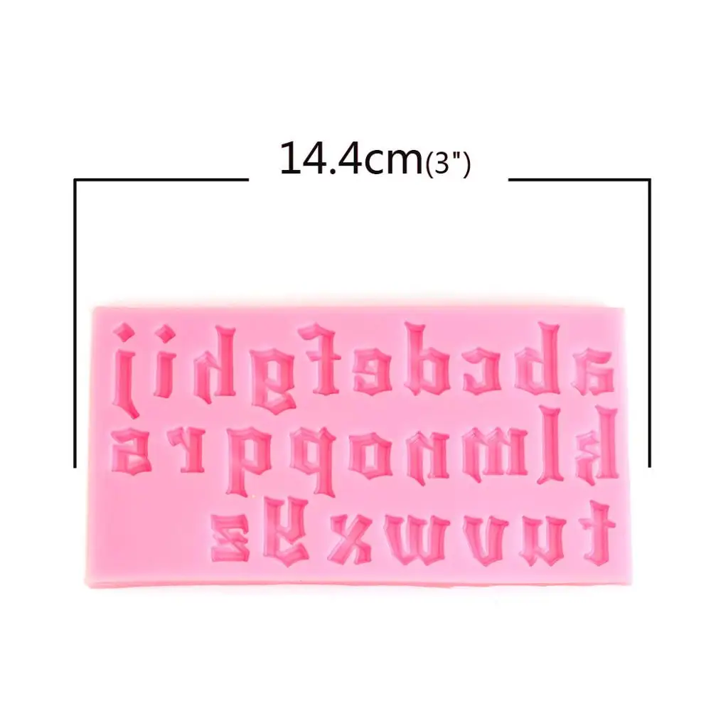 Alphabet DoreenBeads алфавит в виде ракушки цветок кран Набор рыбьего хвоста Смола Плесень DIY силиконовая смола плесень для изготовления ювелирных изделий розовый 1 шт - Цвет: Alphabet
